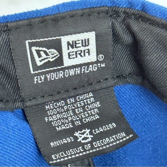 New Era NFL Indianapolis Colts 9Fifty Royal/Gray Adjustable SnapBack Cap - Picture 8 of 8